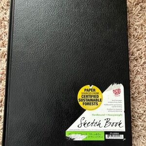 Black Hardbound Sketch Book